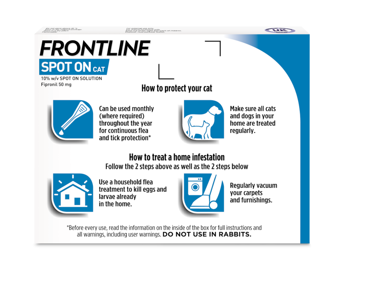 Frontline Spot On Flea & Tick Treatment Cat - 1 pack_2